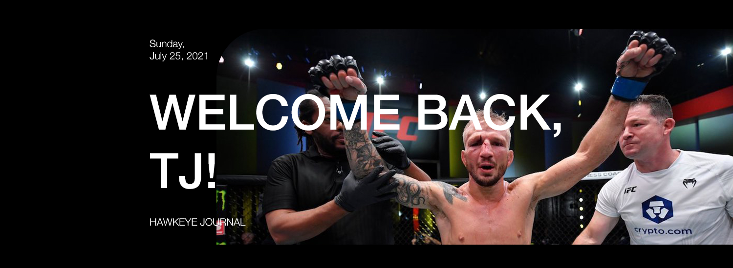 Welcome Back, TJ!
