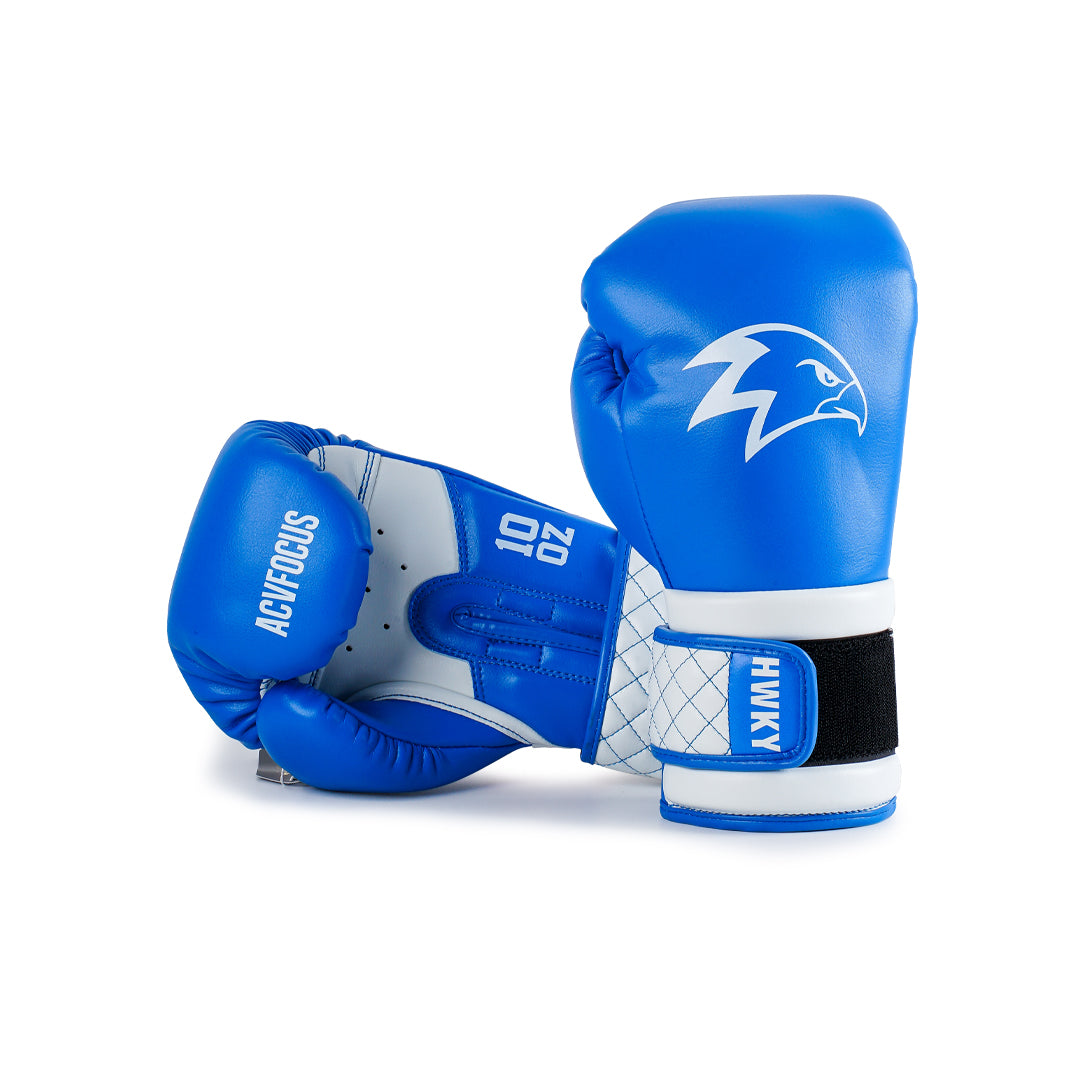 Training Gloves Acvfocus 10 Oz -Blue + Free Handwrap & T-shirt