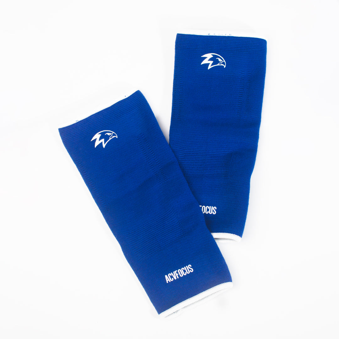 Ankle Guard Muay Thai Acvfocus S/M - Blue