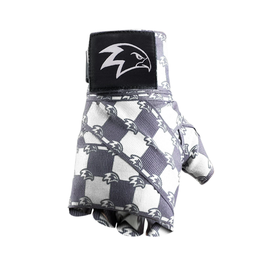 Chequered Bordeaux Handwraps 5M