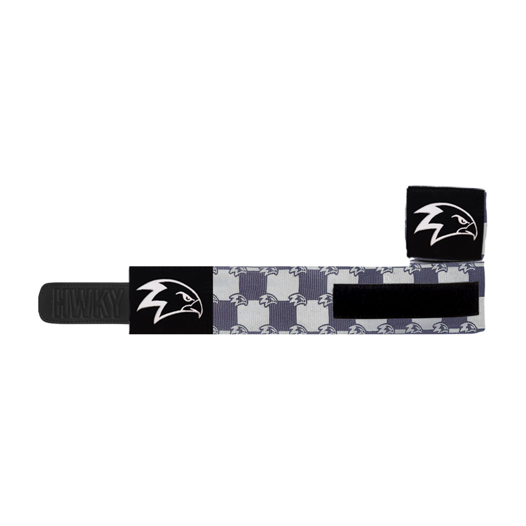 Chequered Bordeaux Handwraps 5M