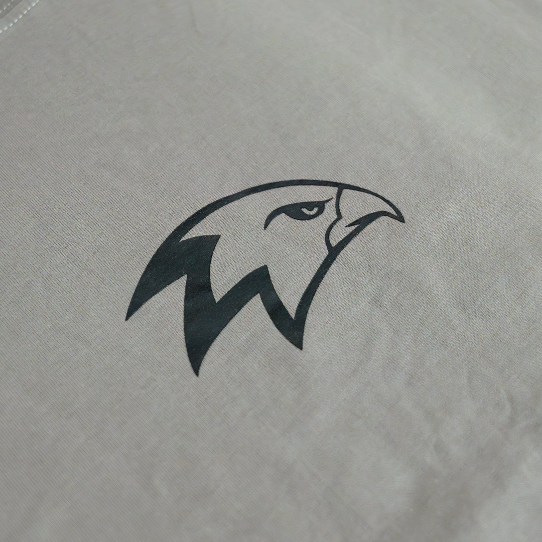 Hawkeye Fightwear Gray Logo Basic Tee V2