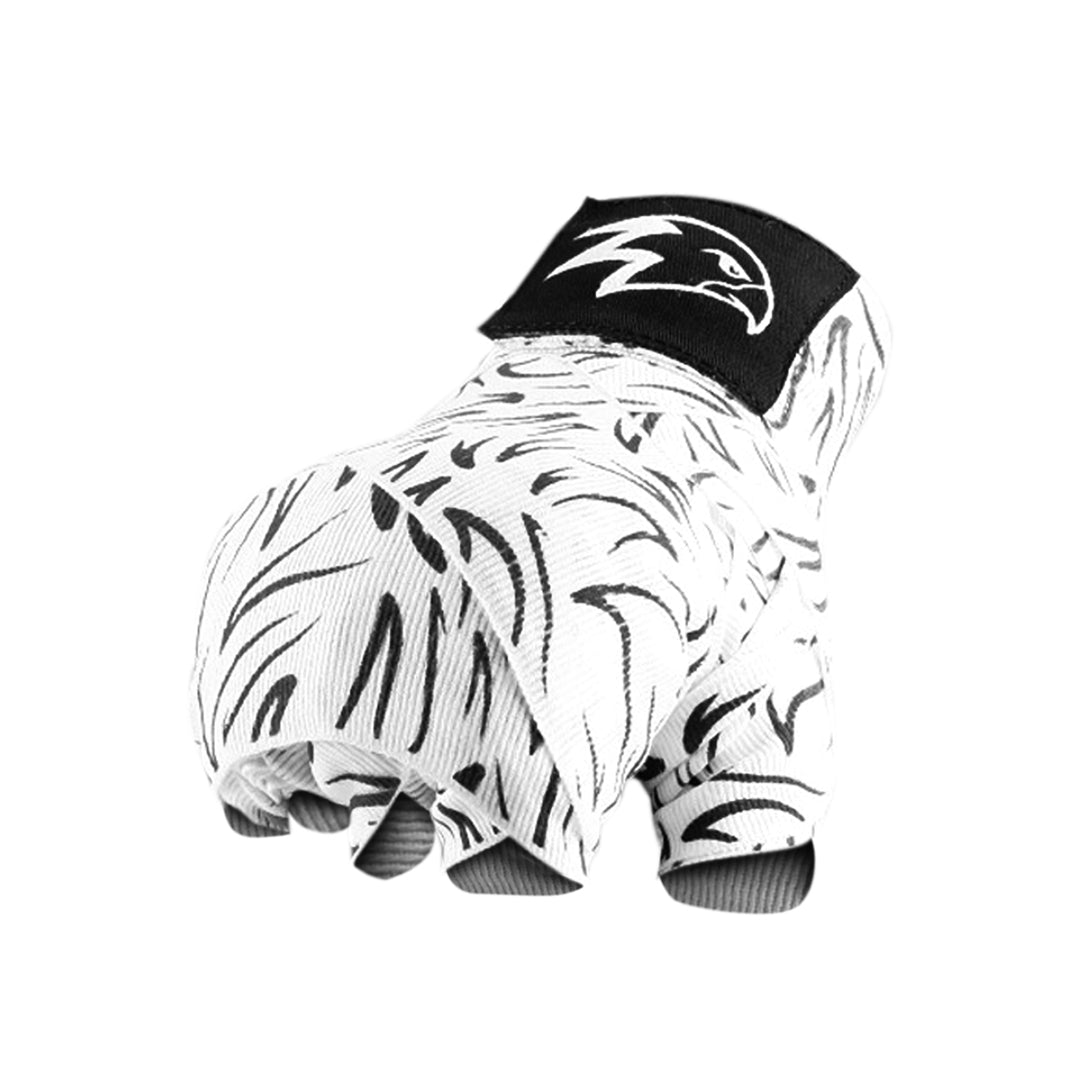 Monochrome Feather Handwraps 5M