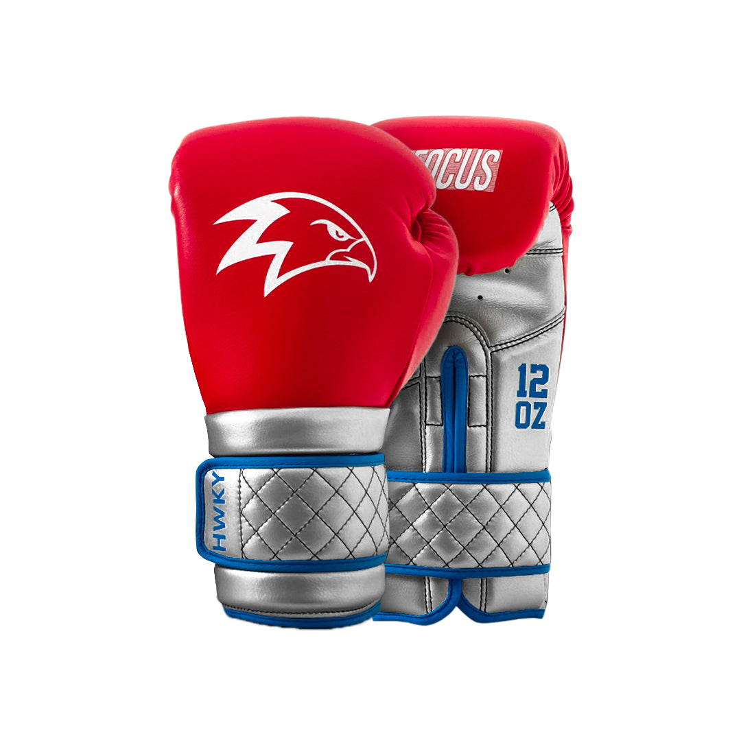 Focus Boxing Gloves | Vermilion