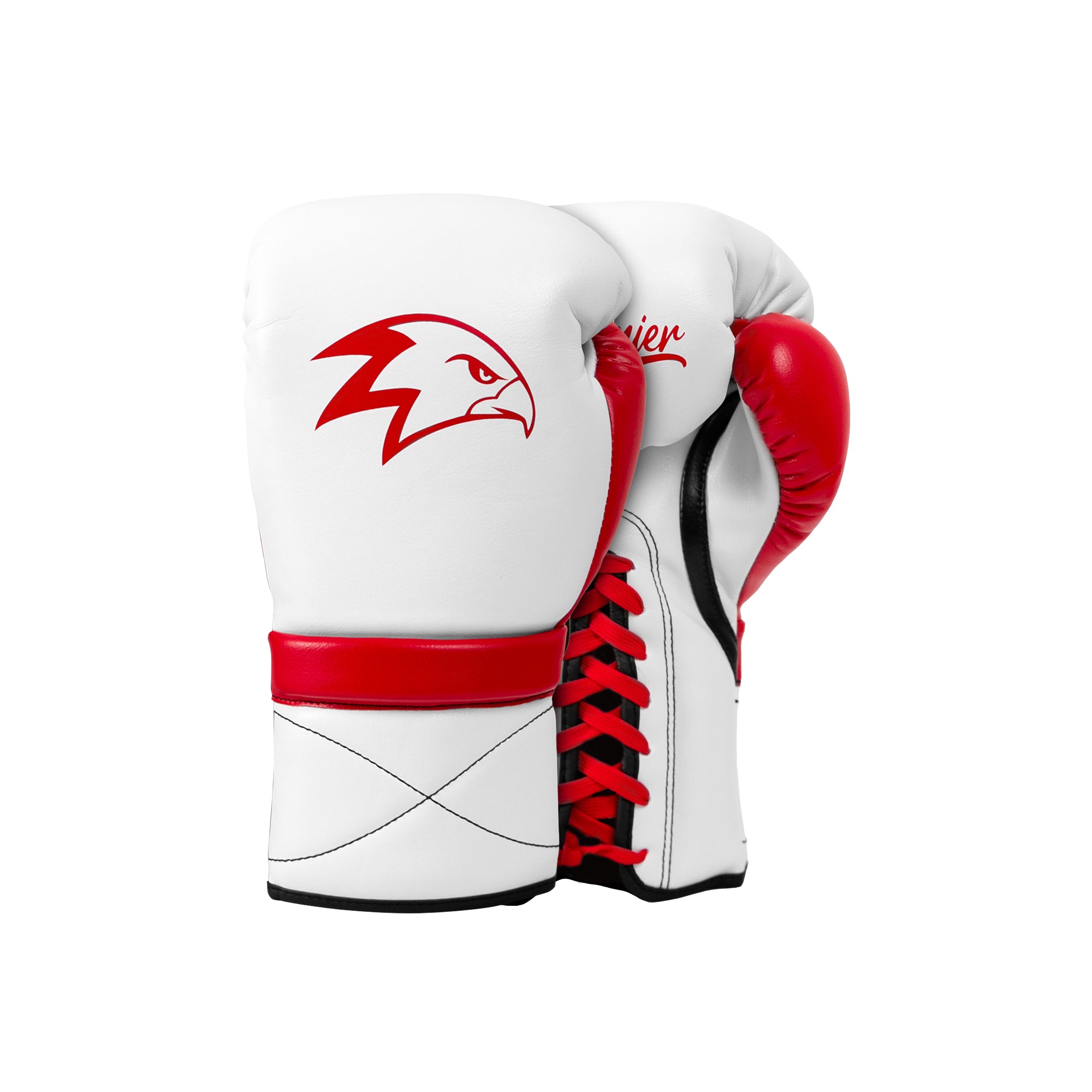 Boxing Gloves Premier | White Crimson + Free Muystery Gift