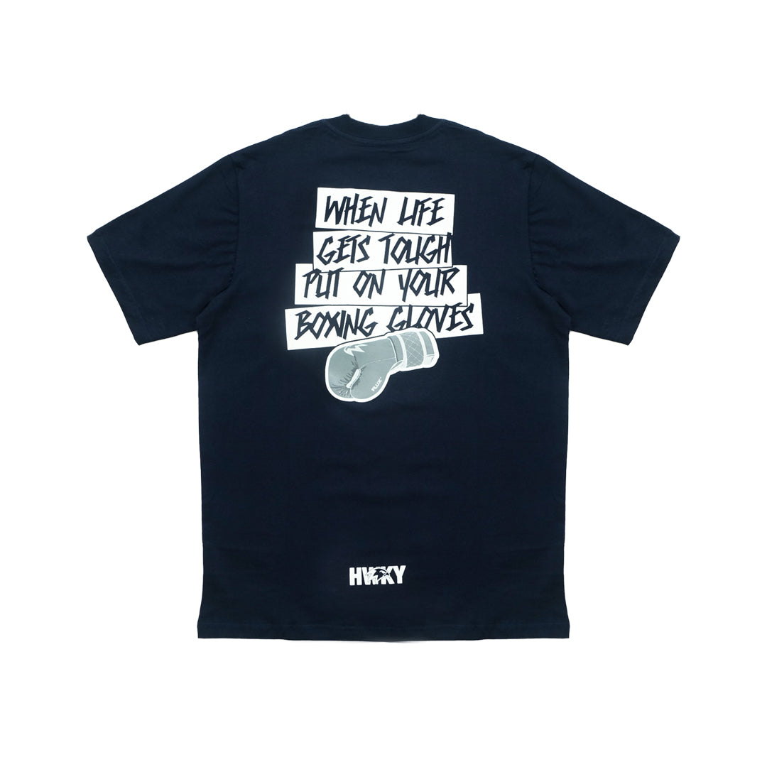 Gloves Up T-Shirt - Navy