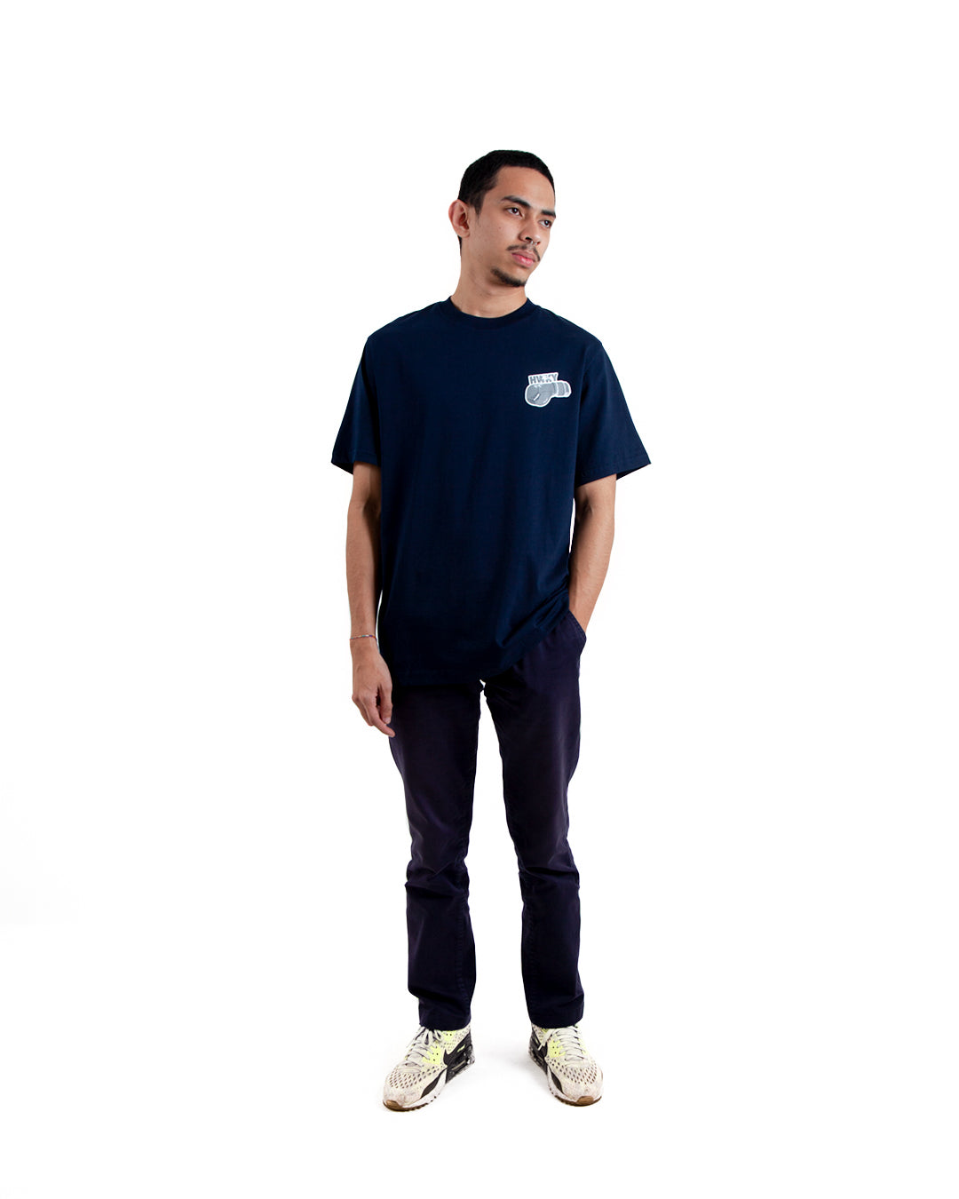 Gloves Up T-Shirt - Navy