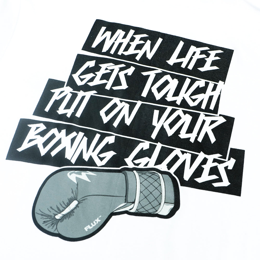 Gloves Up T-Shirt - White