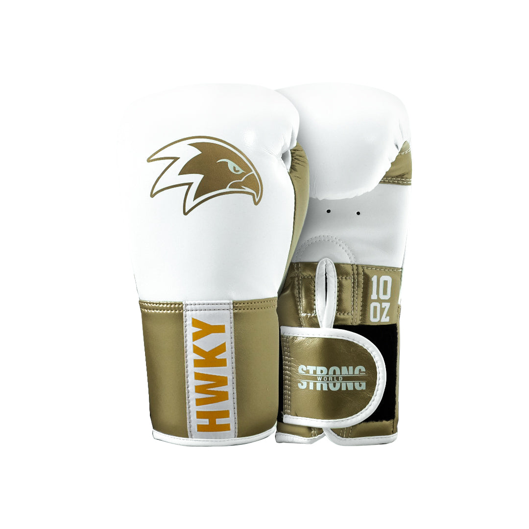 Strong World 2.0 Boxing Gloves | White Royal