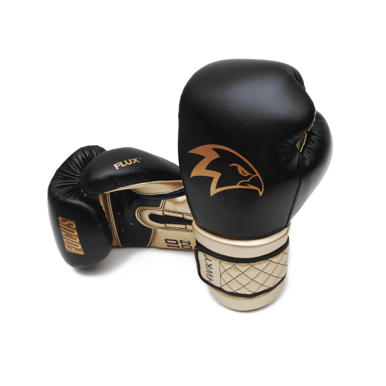 Focus Boxing Gloves | Onyx Gold