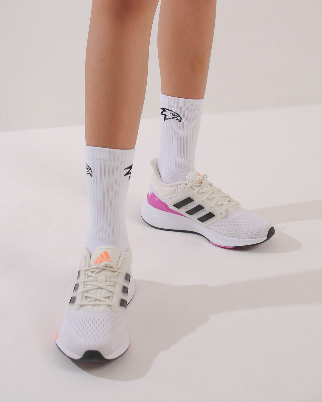Athleisure Socks Blanc