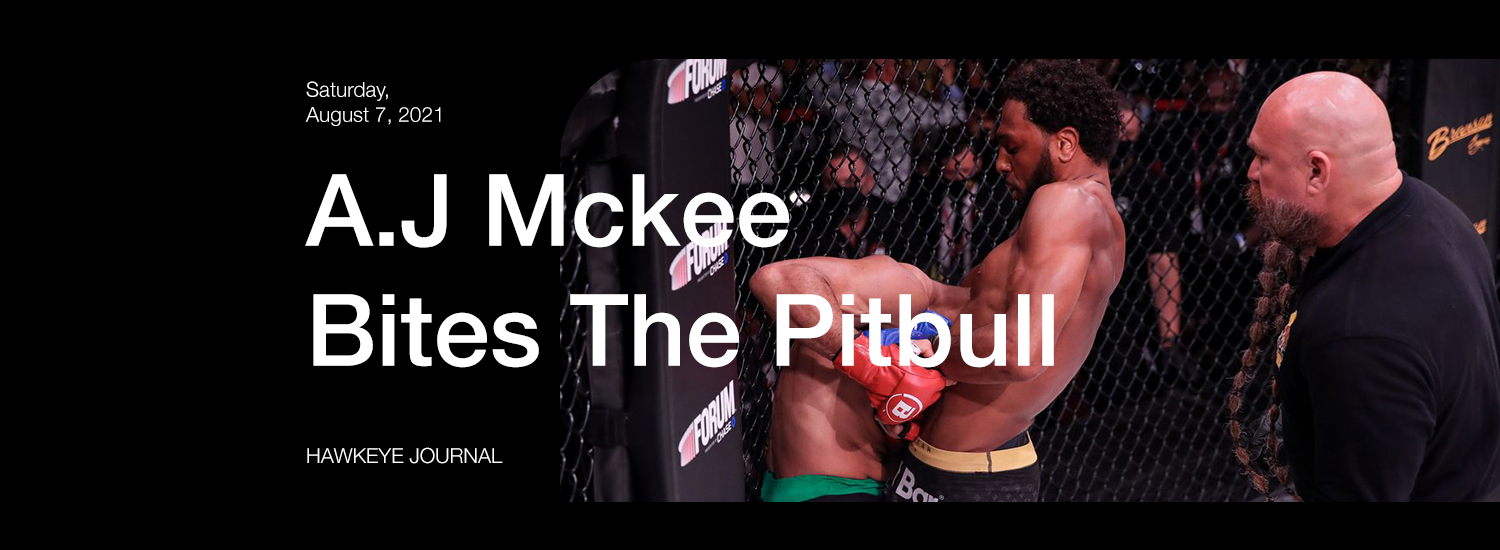 A.J Mckee Bites The Pitbull