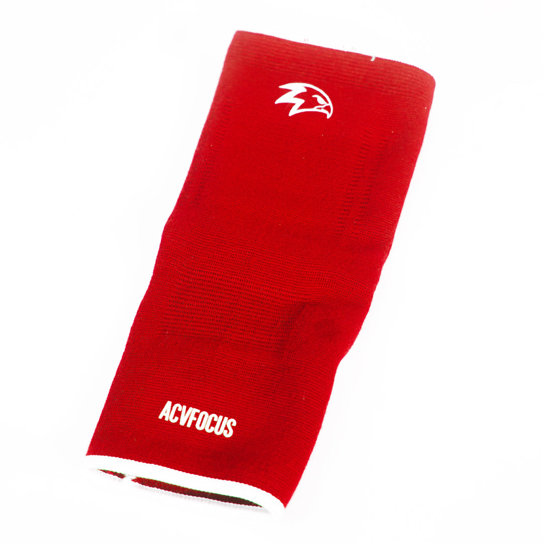 Ankle Guard Muay Thai Acvfocus S/M - Red