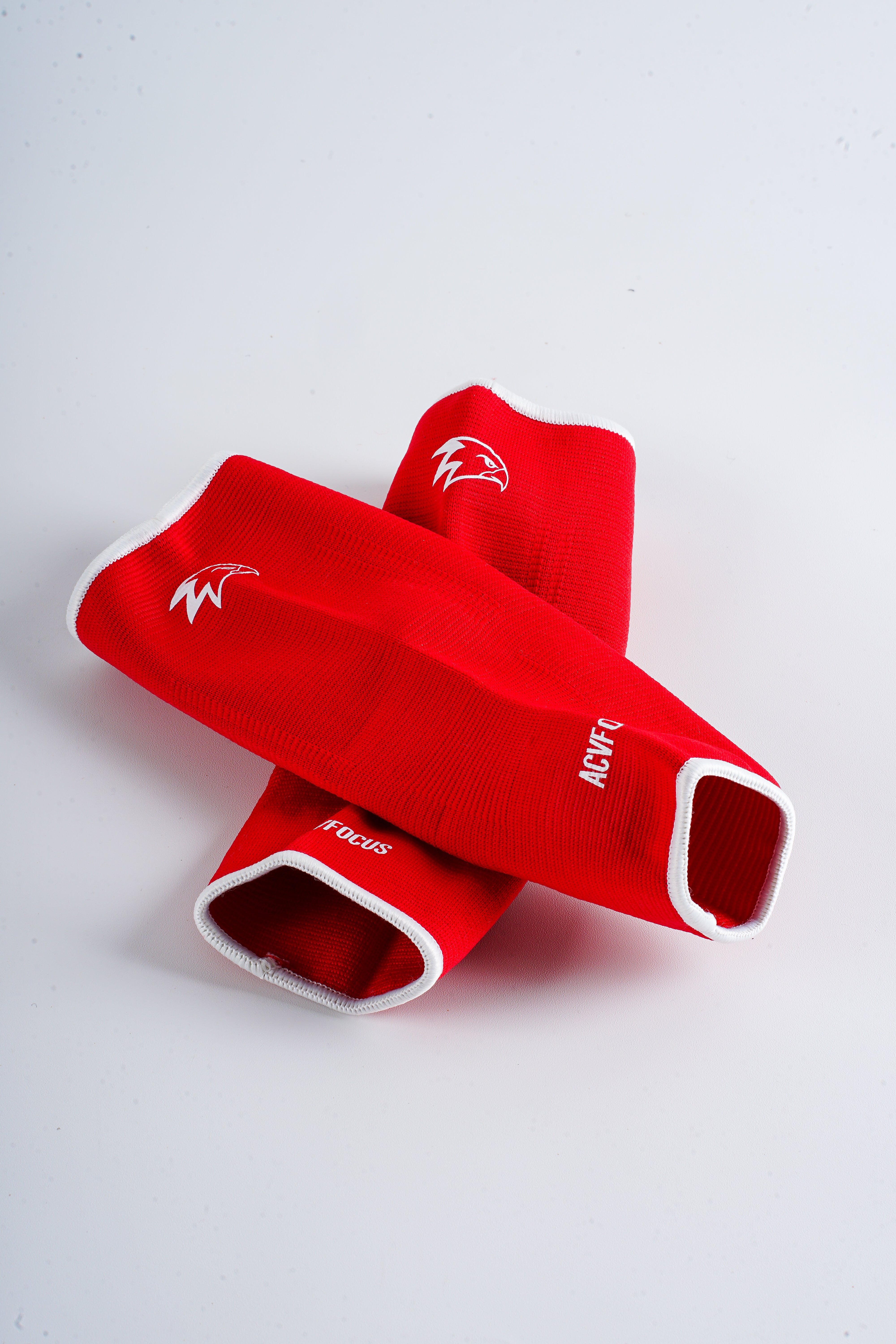 Ankle Guard Muay Thai Acvfocus S/M - Red
