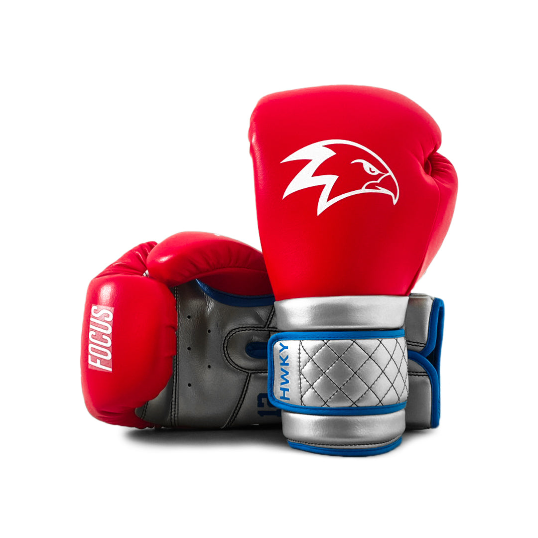 Focus Boxing Gloves | Vermilion + FREE HANDWRAP