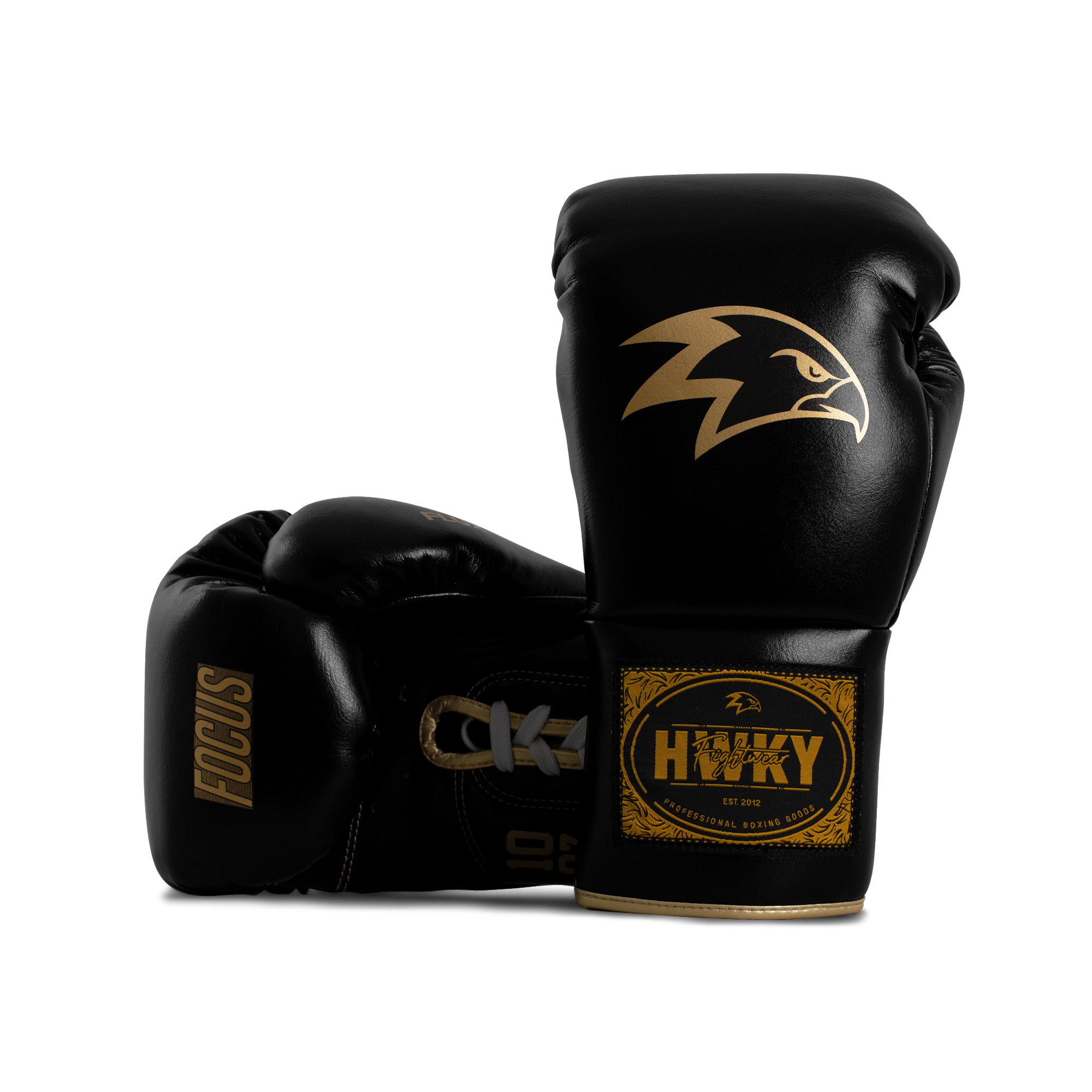 FOCUS HORSE HAIR FIBRE BOXING GLOVES | ONYX