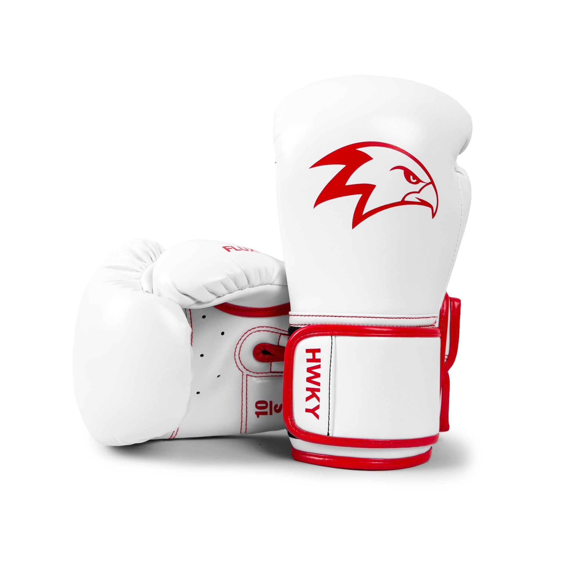 World Wild SP Boxing Gloves | White Crimson