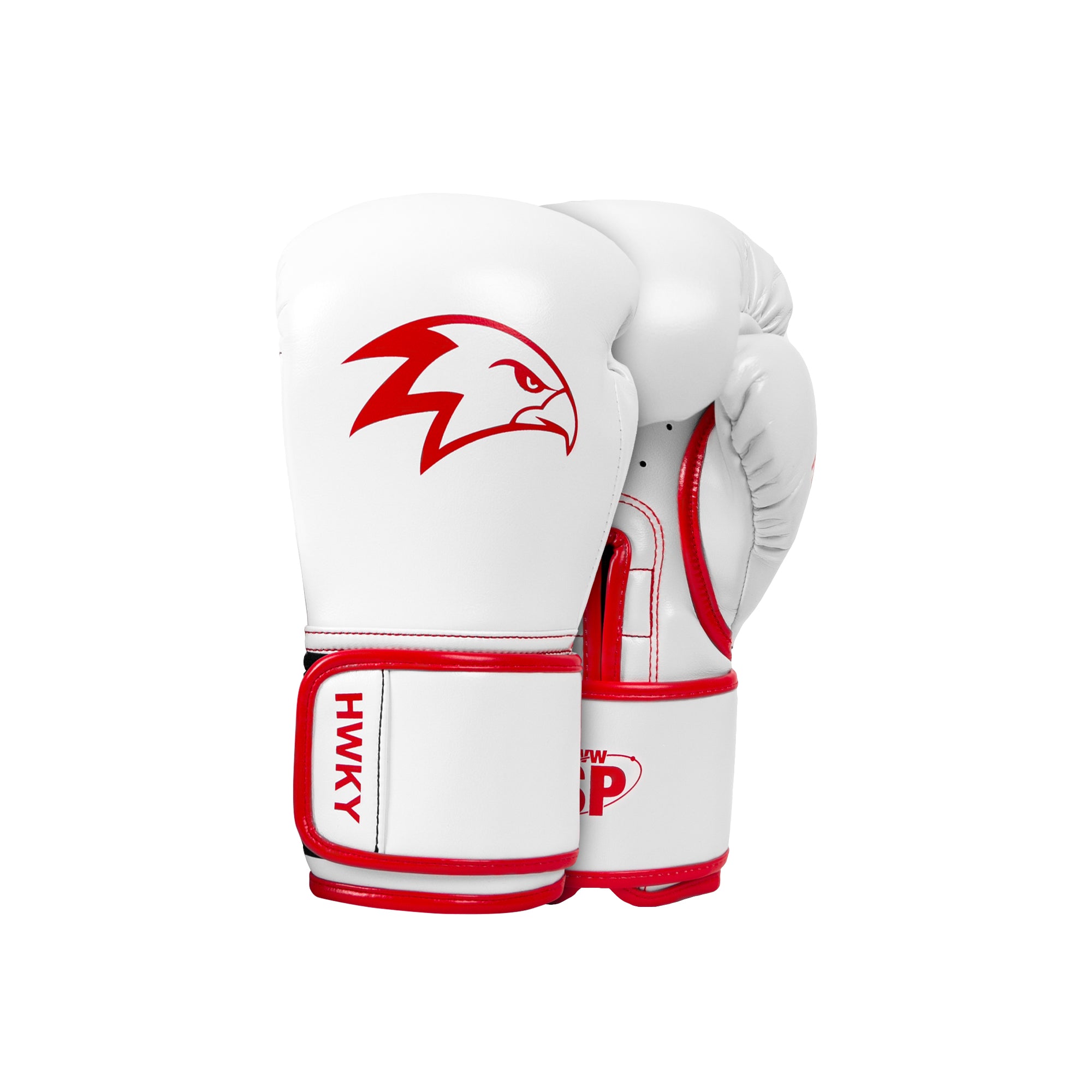 World Wild SP Boxing Gloves | White Crimson