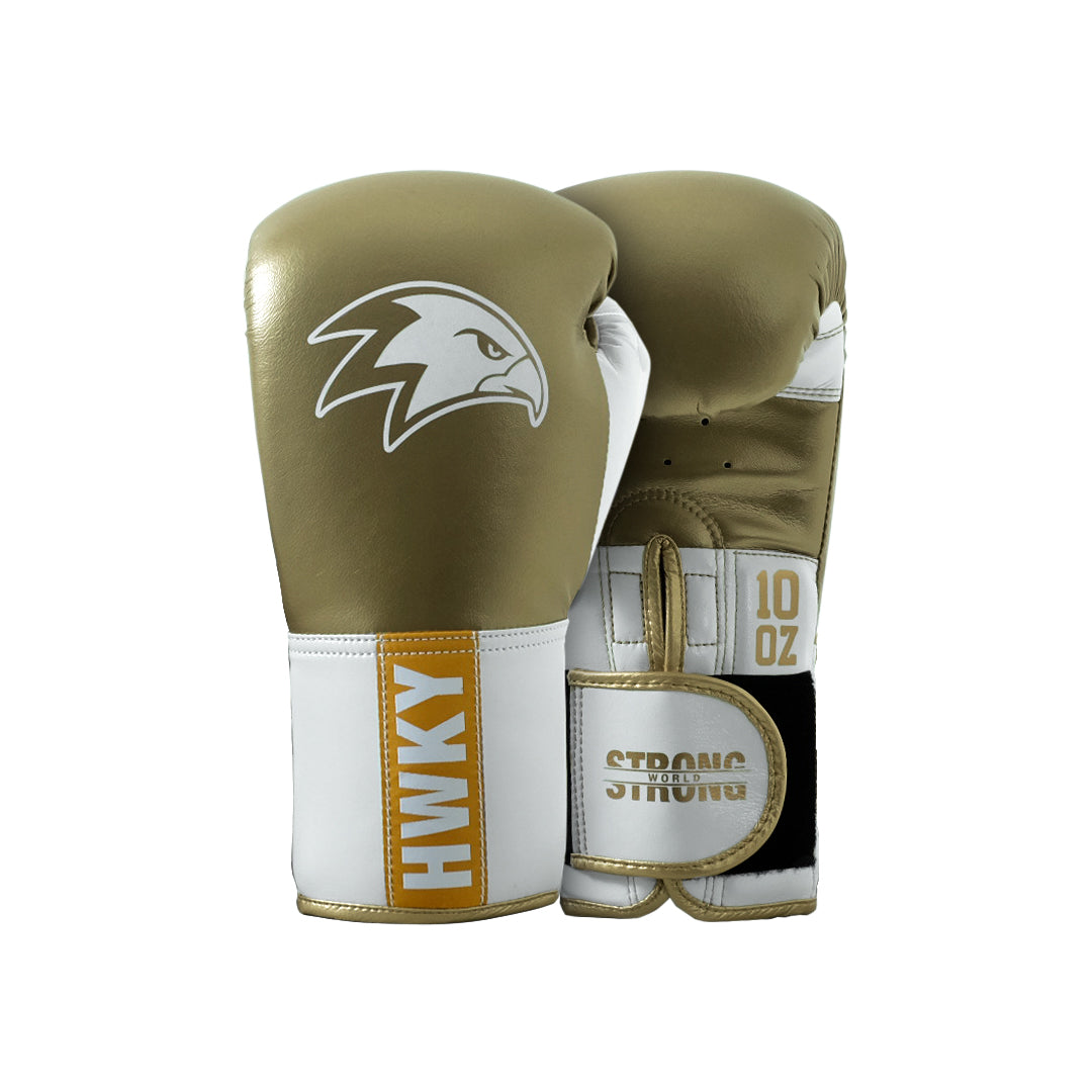 Strong World 2.0 Boxing Gloves | Golden Hawk