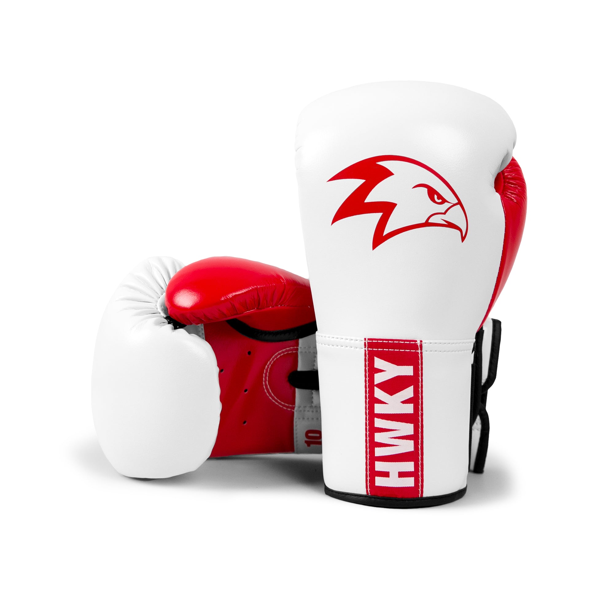 Strong World 2.0 Boxing Gloves | White Crimson