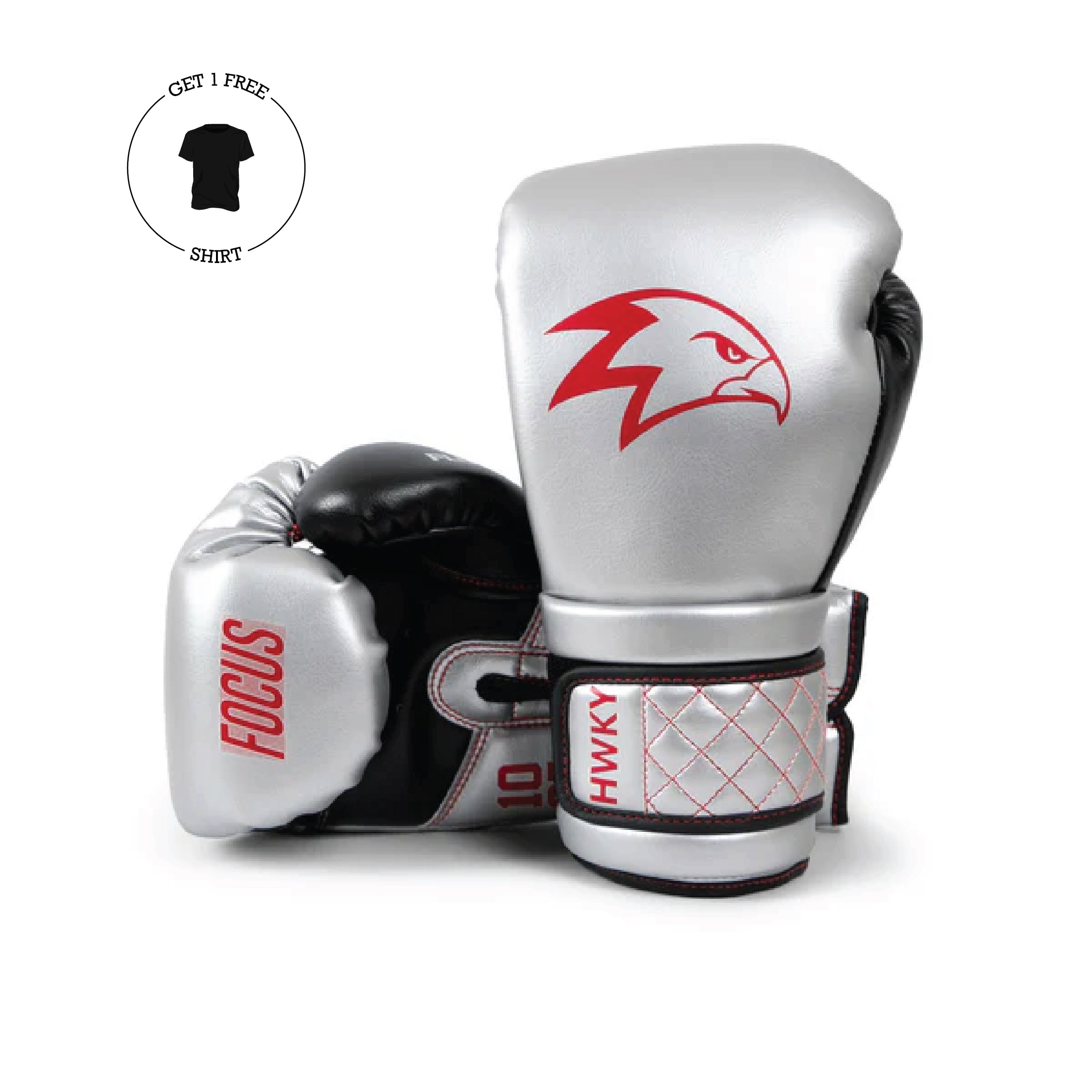 Boxing Gloves Focus | Cloudy Crimson + Free Mystery Gift
